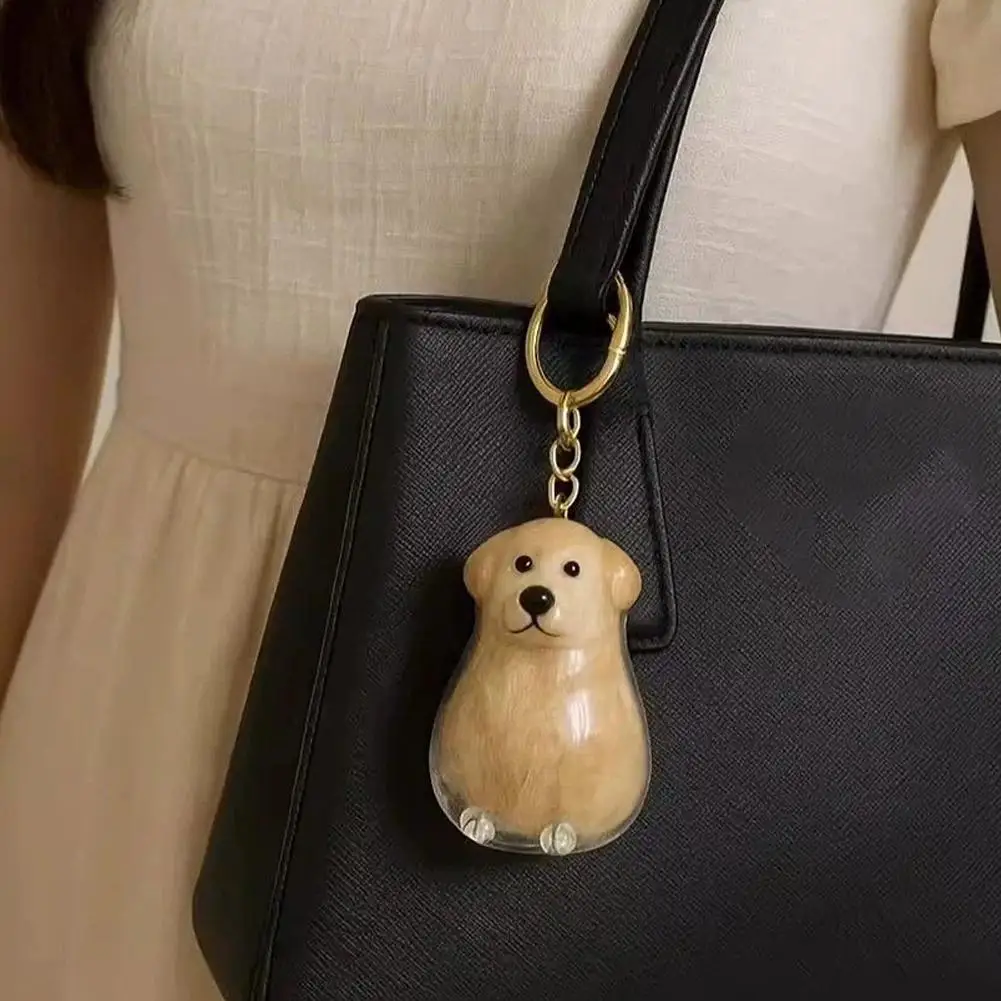 سلسلة مفاتيح تجميع شعر الكلاب، صندوق تخزين تذكاري لسلسلة مفاتيح تذكارية لشعر الكلاب، هدايا تذكارية لشعر الحيوانات الأليفة لمحبي الكلاب #5