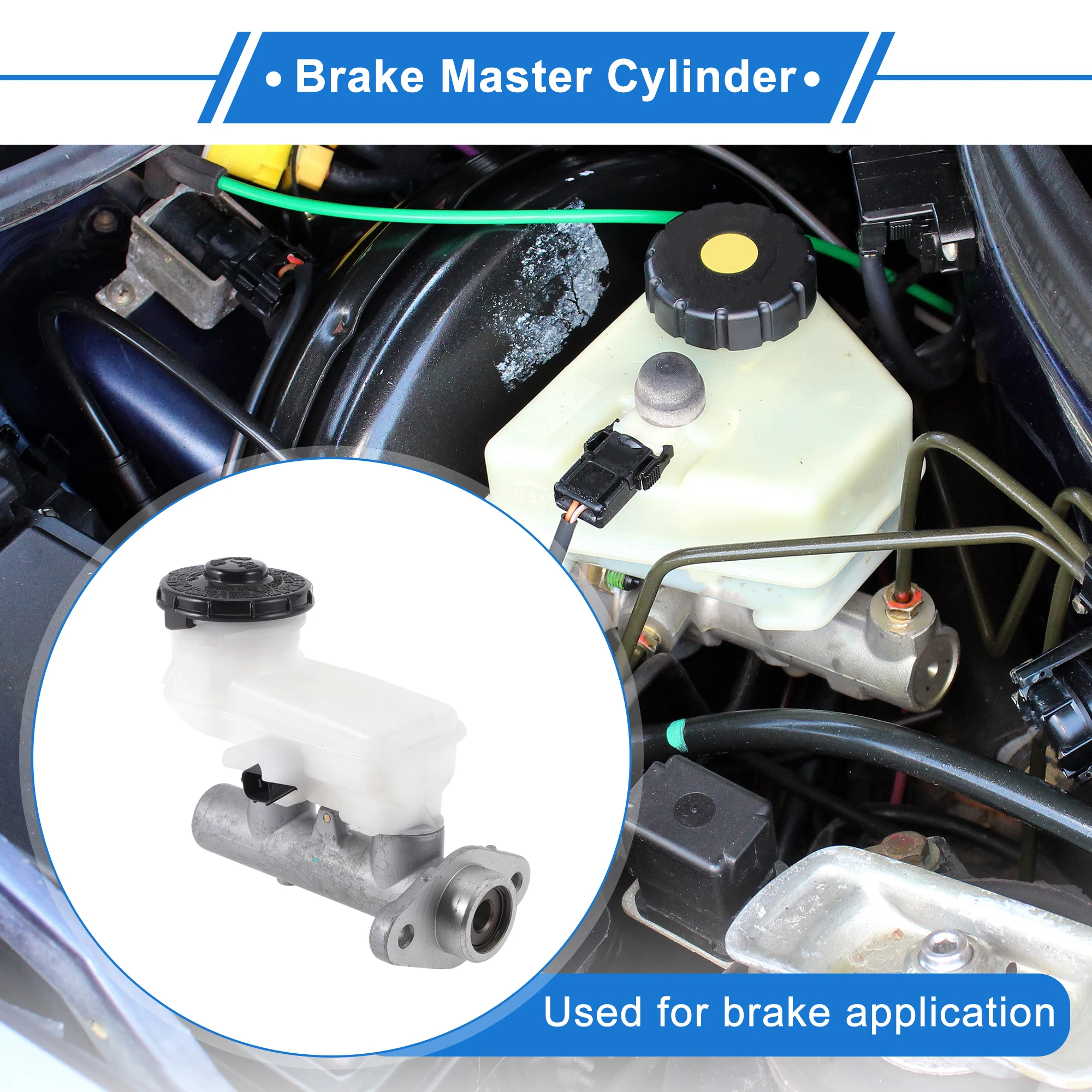 

UXCELL Brake Master Cylinder with Reservoir No.46100SCPW01 for Honda Odyssey 2002-2004 Hydraulic Master Cylinder