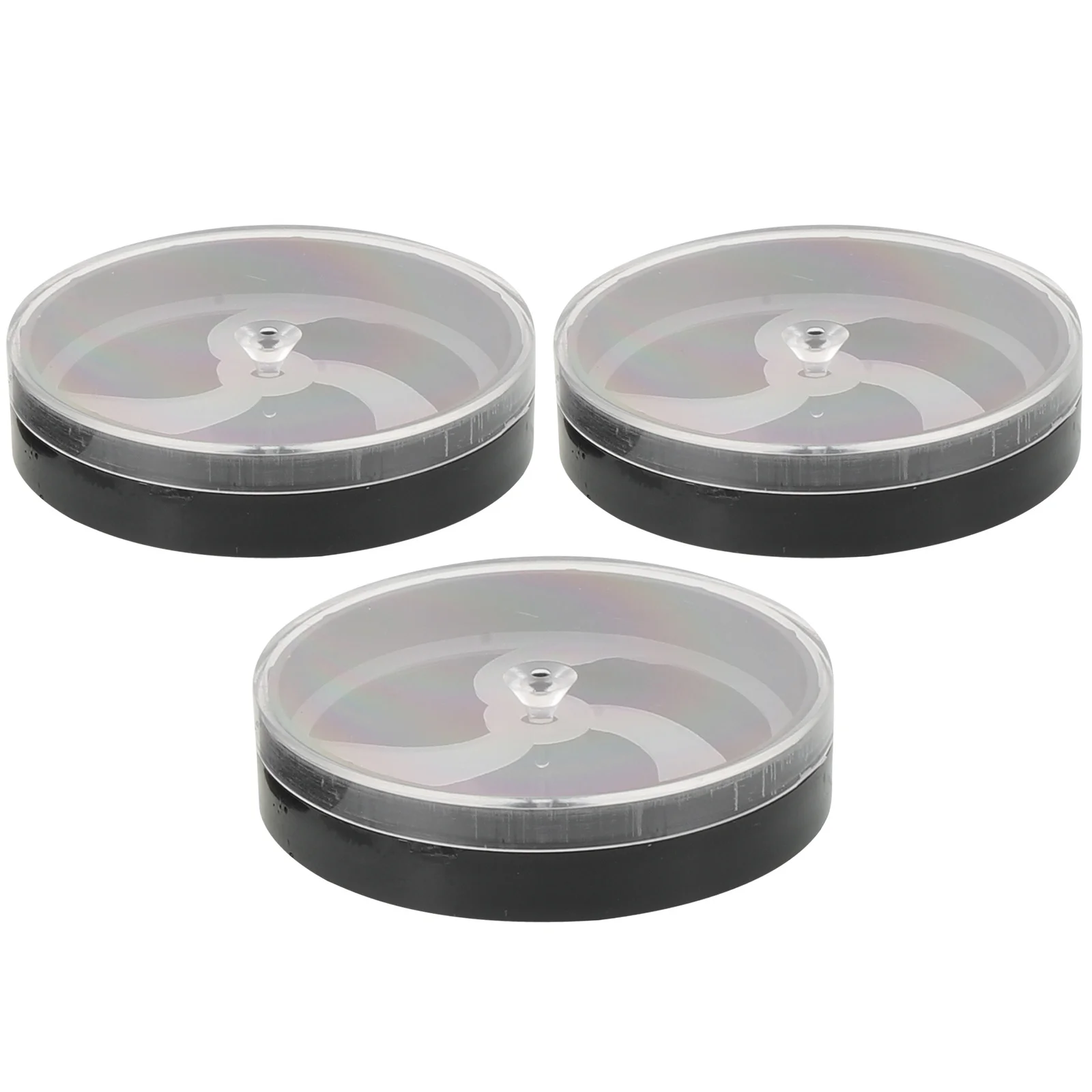 

3Pcs Watch Storage Box Transparent Shockproof Portable Organizer Case for Travel Home Small Jewelry Display Holder