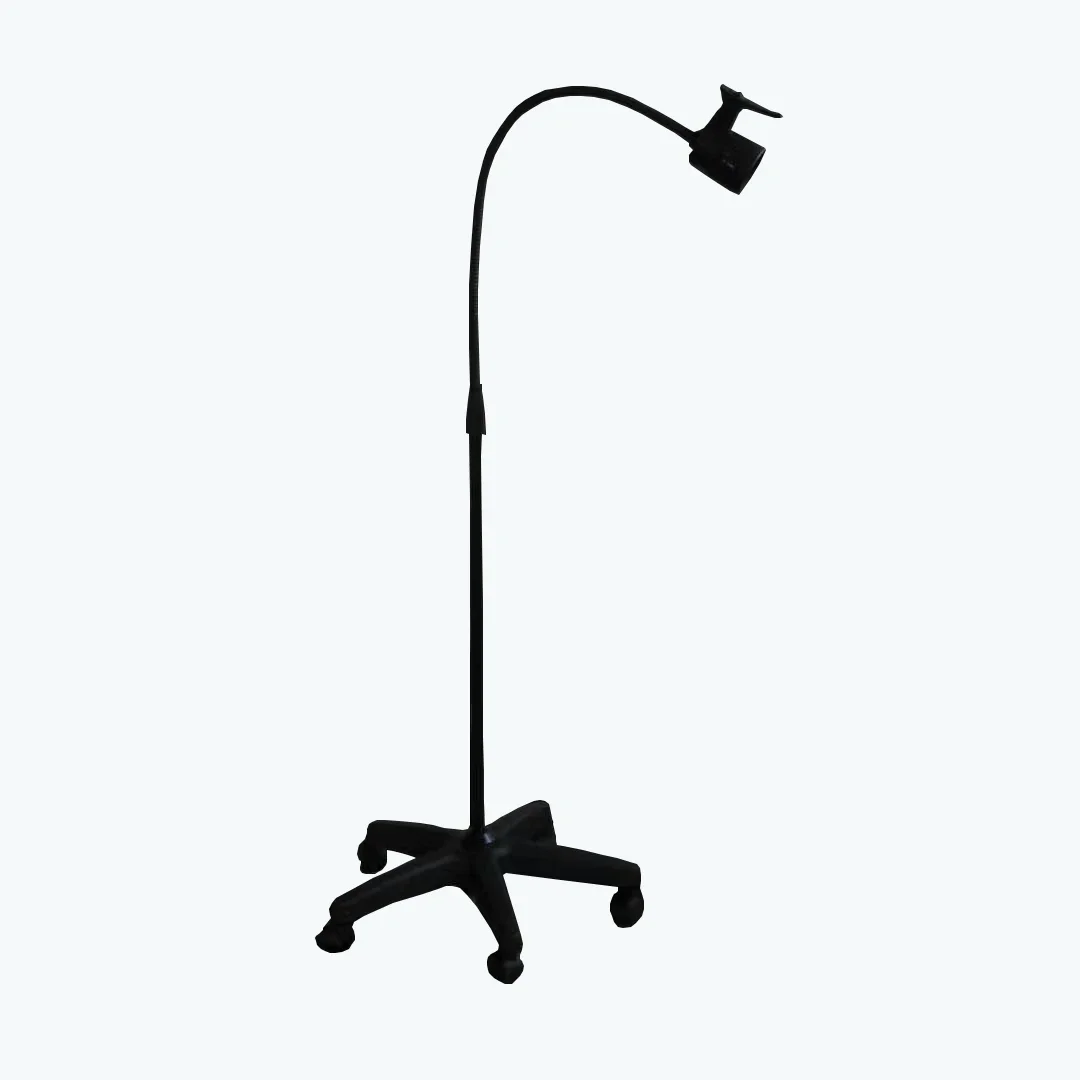 good price examination lamp stand mobile flexible lighting surgical halogen light