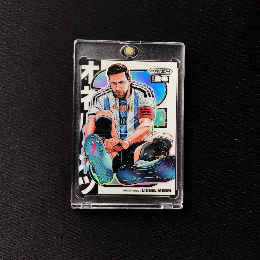 DIY 2026 FIFA World Cup Prizm Manga Style Cards Messi Ronaldo SSP Glossy Laser Finish Collectible Soccer Cards