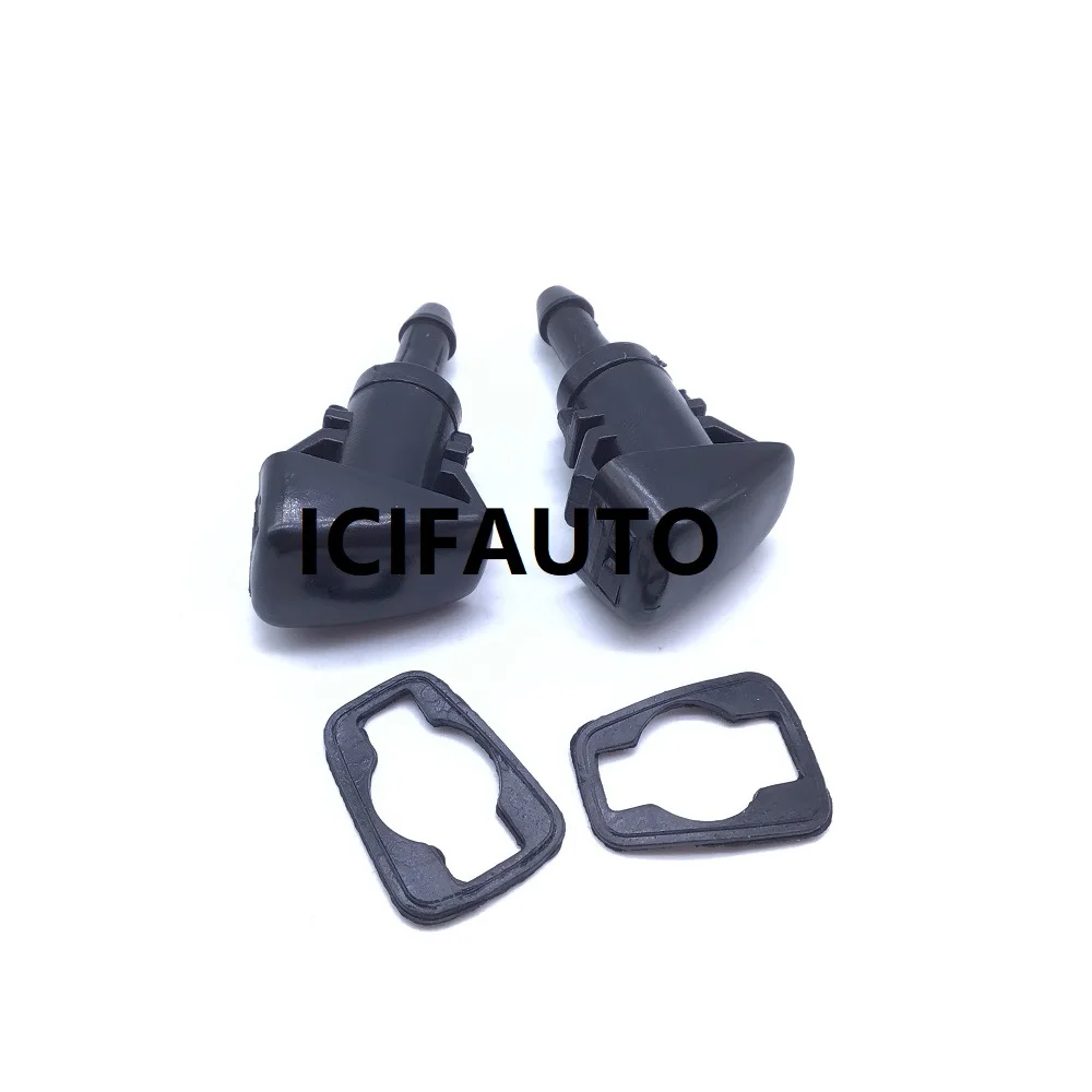 

2 x Windshield Washer Nozzle (Squirter) Set LH RH Pair 8265A047, 8265A048 for Mitsubishi Eclipse 2008-2011 Kia Soul 98630-2K100