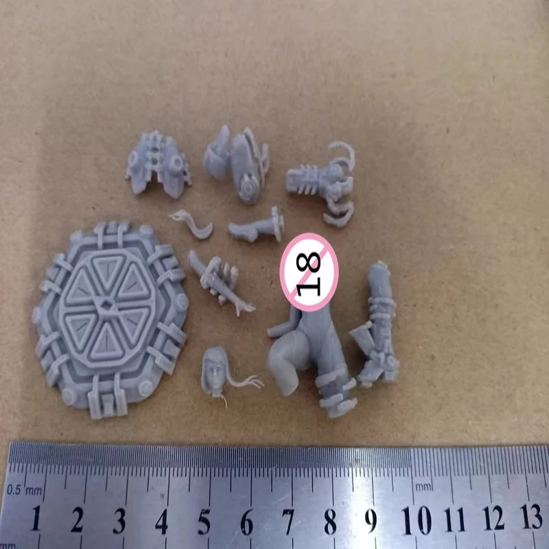 Figura de resina a escala 1/24 Samus Aran NSFW DIY dos versiones ensamblar modelo Kit juguete de escultura sin montar y sin pintar