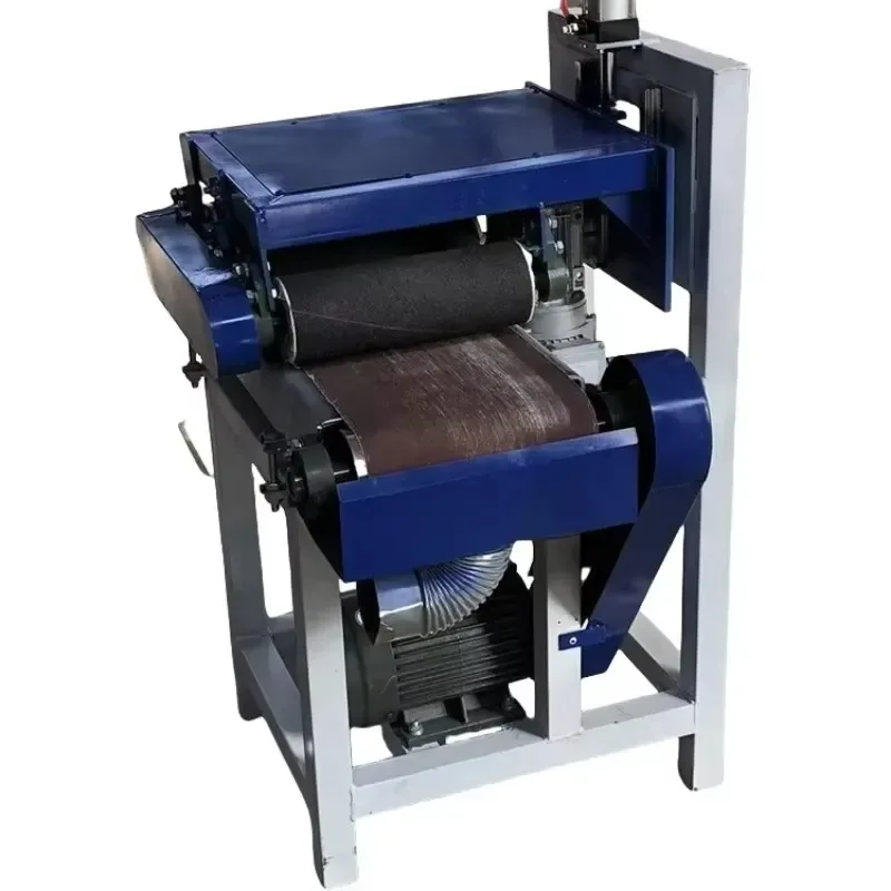 Hot Flat Wood Sanding Machine Woodworking Sanding Belt Polishing Machine Wood Strip Board Grinding and Deburring