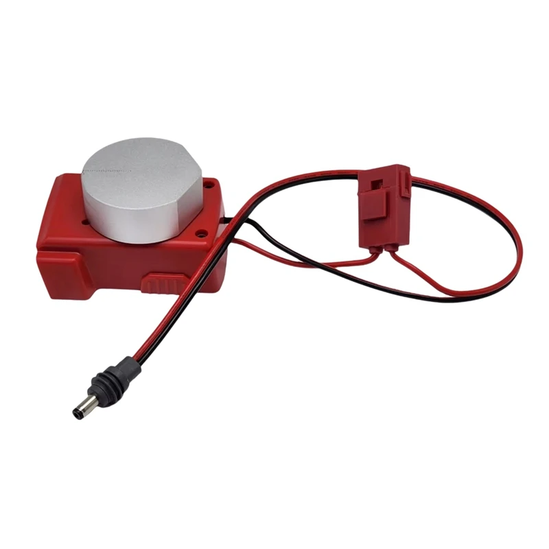 

B30C-For Starlink Mini Power Cable For Milwaukee Battery 18AWG With Fuse Holder Milwaukee Charger Adapter To DC Power