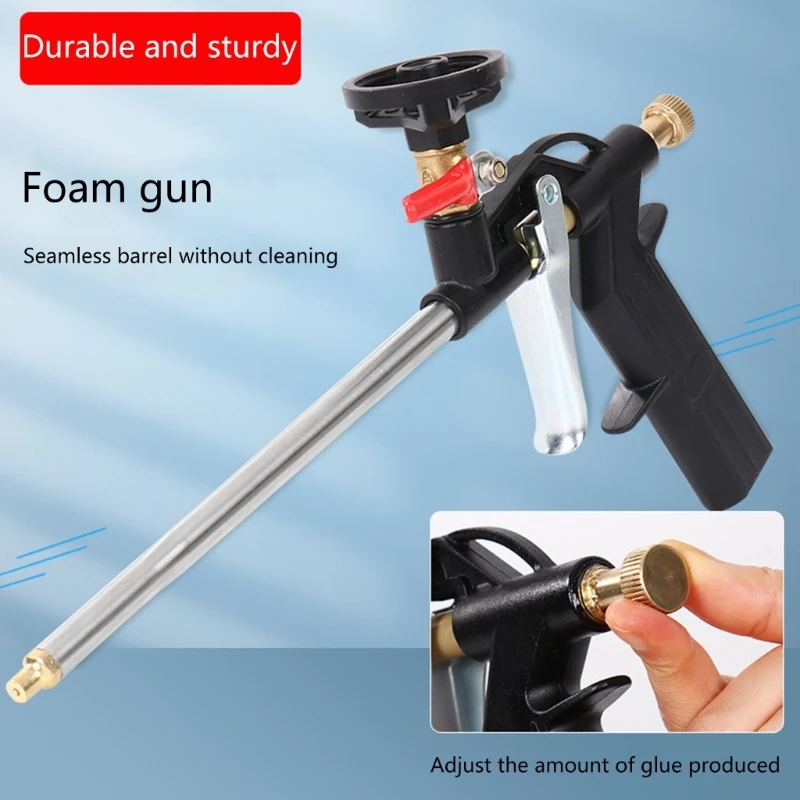 Aluminum Alloy Foam Guns for Home Window and Door Insulation High Temperature Resistant Anti Corrosion DropShipping