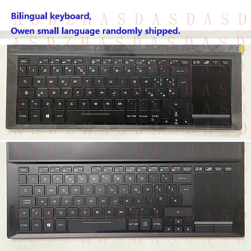

Клавиатура с подсветкой и подставкой для рук для ASUS ROG GX501 GX501V GX501VI GX501VIK GX501VS