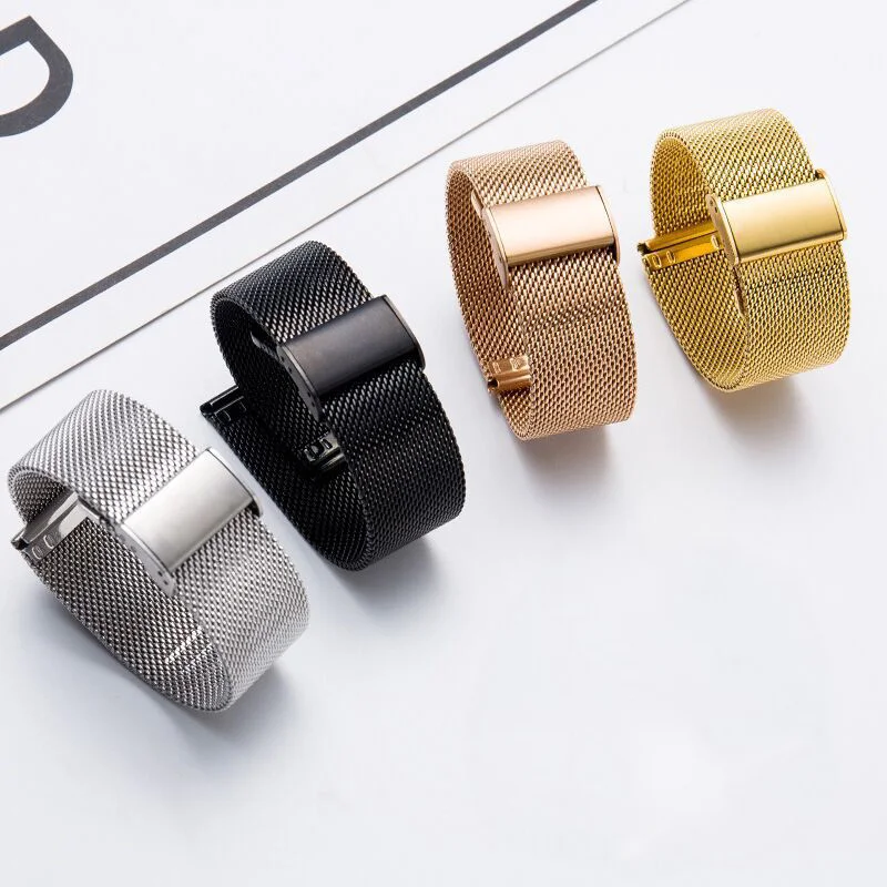 Ремешок «Миланская петля» для Huawei Watch FIT, браслет из нержавеющей стали с металлической скользящей пряжкой, аксессуары для часов Huawei