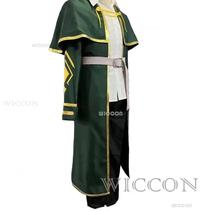 Frieren no final funeral cosplay traje peruca frieren anime cosplay traje halloween herói festa roleplay roupas masculinas