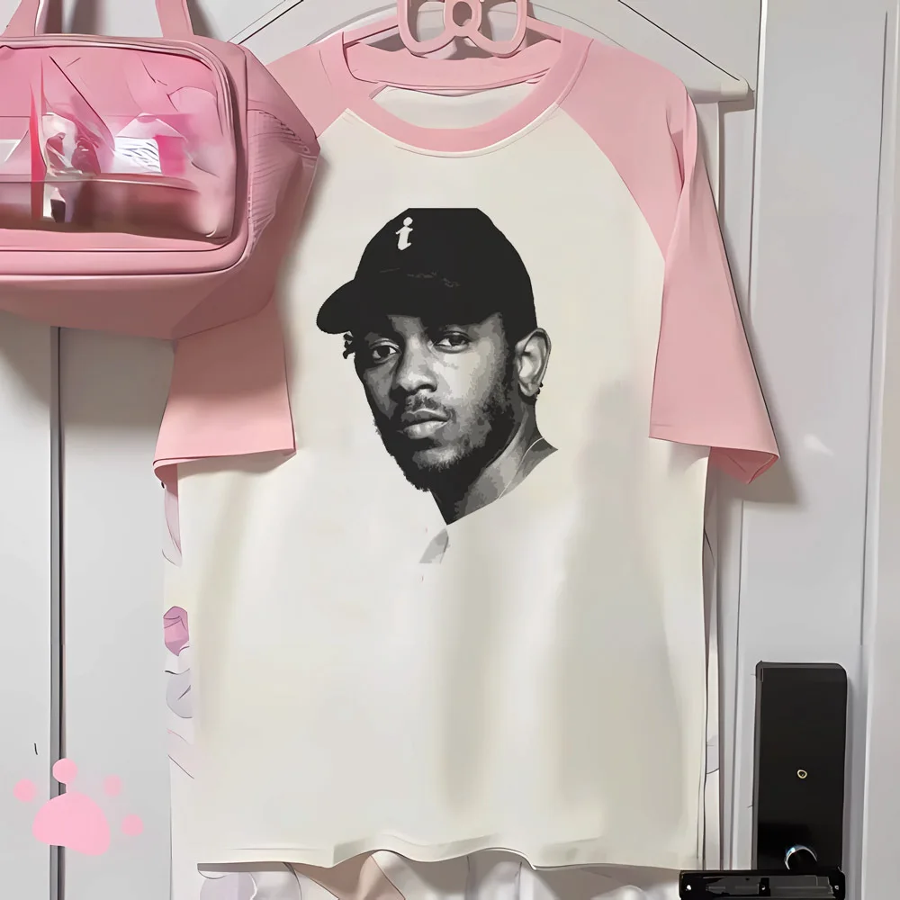 Kendrick Lamar t-shirts women stretchy patterned manga top girl comic clothes