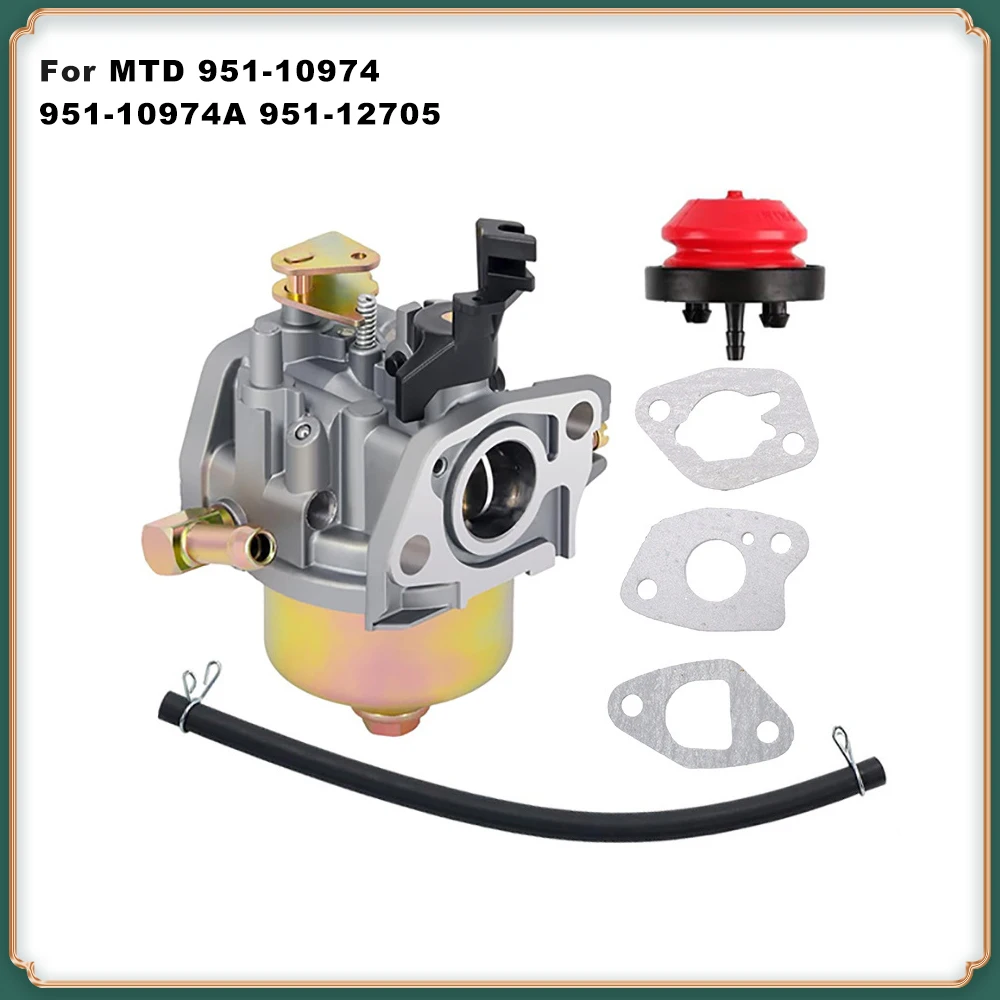 

19mm Carburetor for MTD Snow Blower - Replaces 951-10974,951-10974A,951-12705,520-862