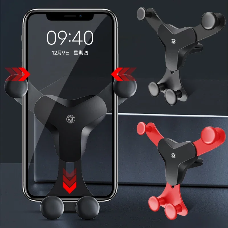 

Автомобильный держатель для телефона, зажим для вентиляционного отверстия для Skoda Fabia 2 3 Karoq Kodiaq Octavia 3 Superb 2 3 Combi Yeti Kamiq Scala, аксессуары