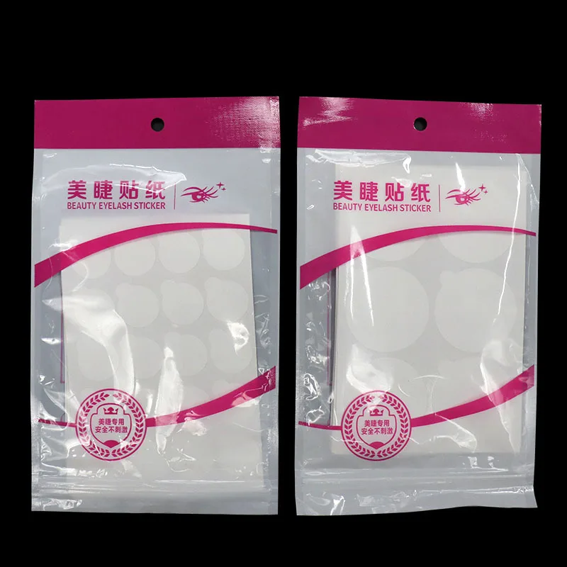 1 パックまつげエクステンション接着剤ステッカーラッシュリフティング粘着パッド移植つけまつげ接着剤パッチ 2 サイズメイクアップツール