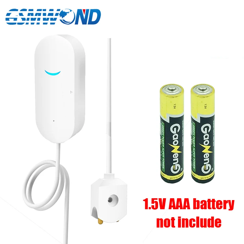 Tuya WiFi Water Leakage Detector Water Level Sensor Smart Home Flood Overflow Security Alarm System Work With Tuyasmart APP