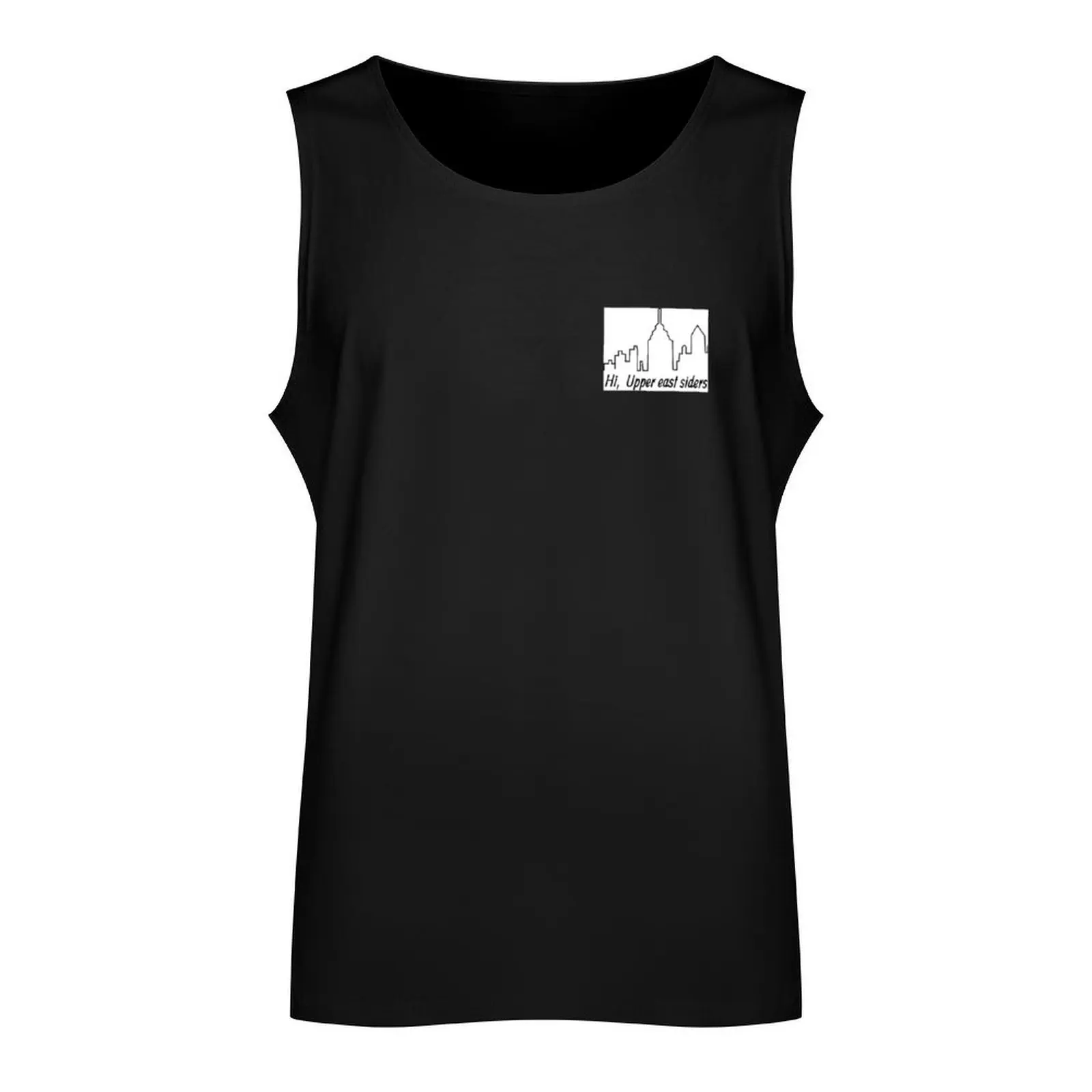 Hey Upper east siders Tank Top sleeveless man shirts Men's summer clothes 2024 anime