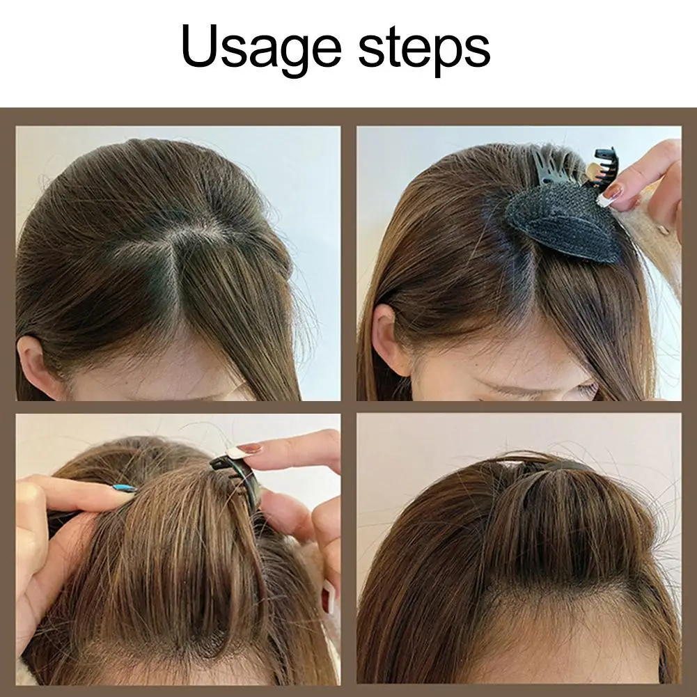 Hair Volume Cranial Top Invisible Hair Pad Hair Clip Root Clip Headdress Fringe Finishing Pad Hair Clip