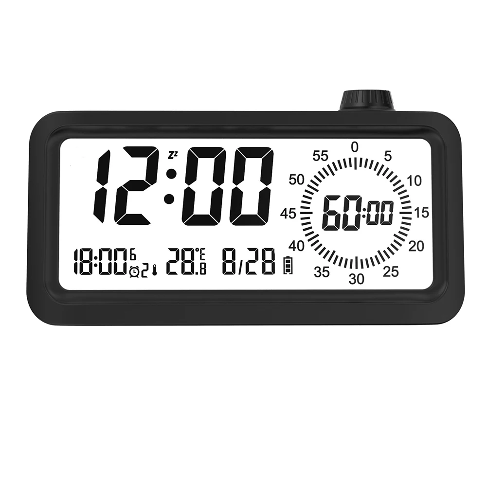 For Students Alarm Clock Learning Environment Personalized Scheduling Quiet Learning Environment Three AAA Battery Powered