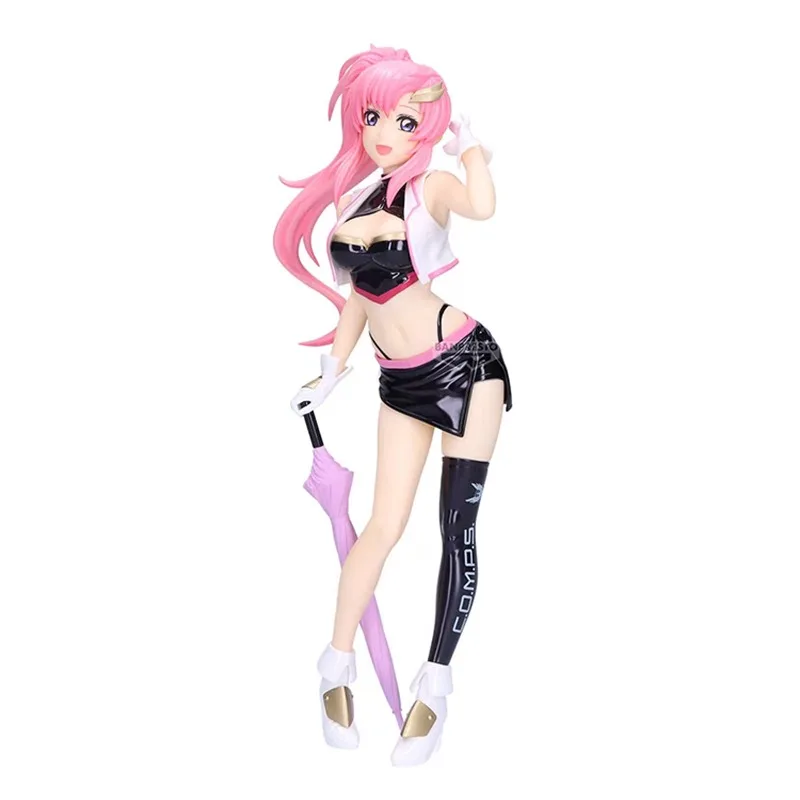 Schnelle Lieferung Bandai Anime Gundam BANPRESTO Lacus Clyne Gigi Lunamaria·Hawke Bademode Original Modell Spielzeug Action Figur Kinder