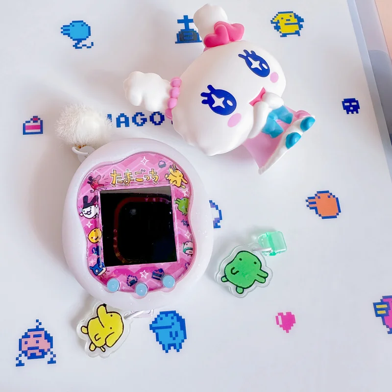 Tamagotchi Retro Series Dust Stopper Nostalgic Typec Dust Stopper Electronic Pet Accessories Kawaii Birthday Gift