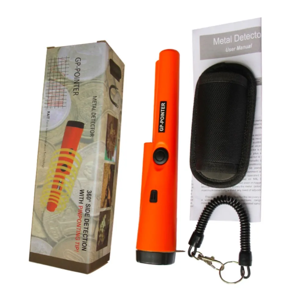 Handheld Metal Detector Pin Pointer  MD700C Portable Treasure Hunting Tool High Accuracy 360° Full Coverage