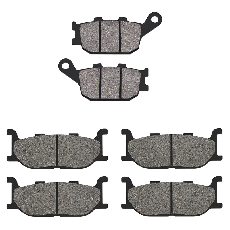 Передние и задние тормозные колодки мотоцикла для YAMAHA FZ6 Fazer NS Non ABS, 2-поршневой суппорт (1B3/1B3D) XJ6-N F S SP Diversion 600