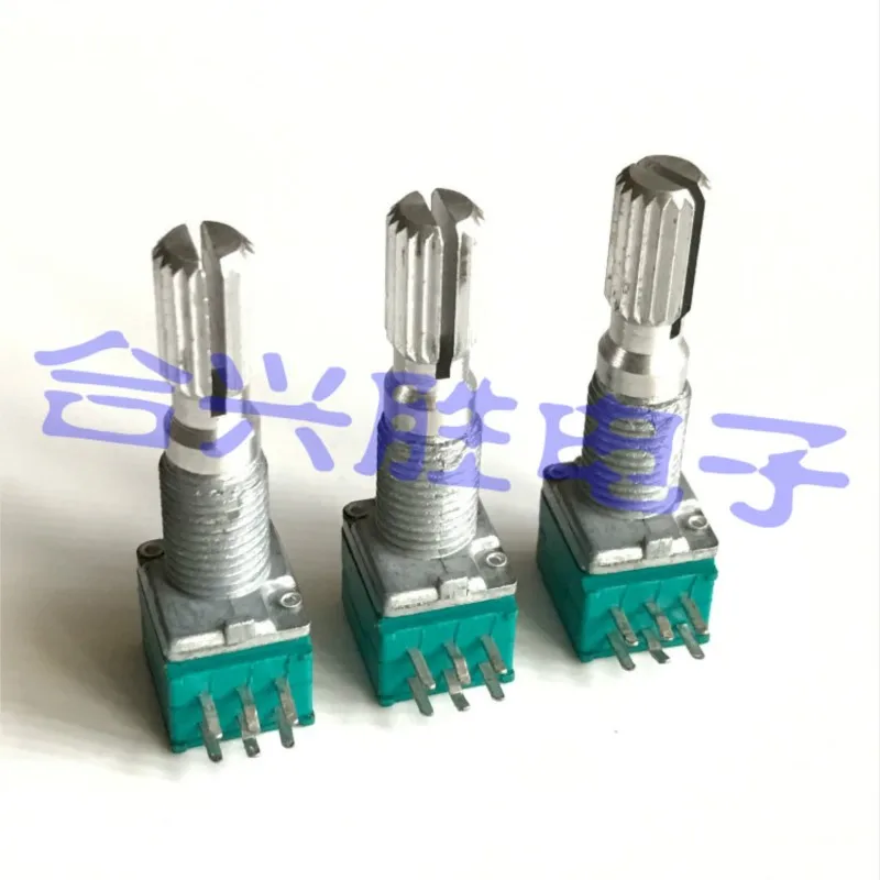 1PCS RK097 Precision Potentiometer With Midpoint Double A50K A503 Power Amplifier Audio Speaker Volume Potentiometer