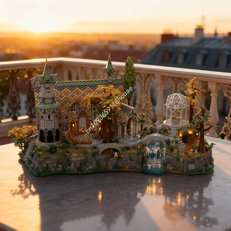 

9821pcs MOC Rivendell BASE UPGRADE VERSION Model Building Blocks Toys Architecture DIY Education Brick Christmas Gifts Birthday