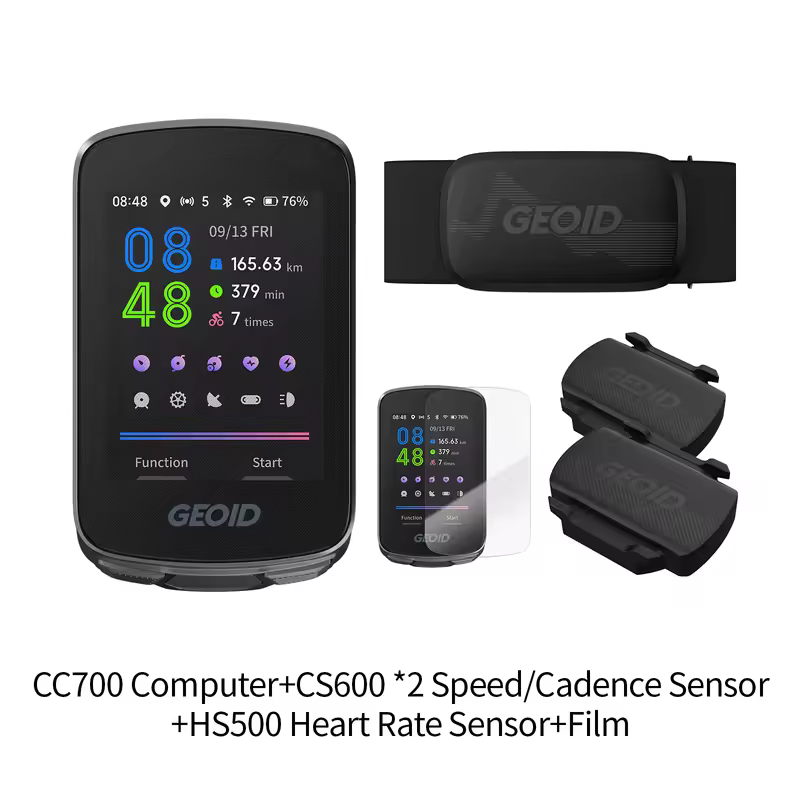 GEOID CC600/CC700 Bike Computer Wireless Color Screen Bicycle Speedometer ANT+ WIFI Cycling Speedometer IPX7 Waterproof Odometer - Image 15