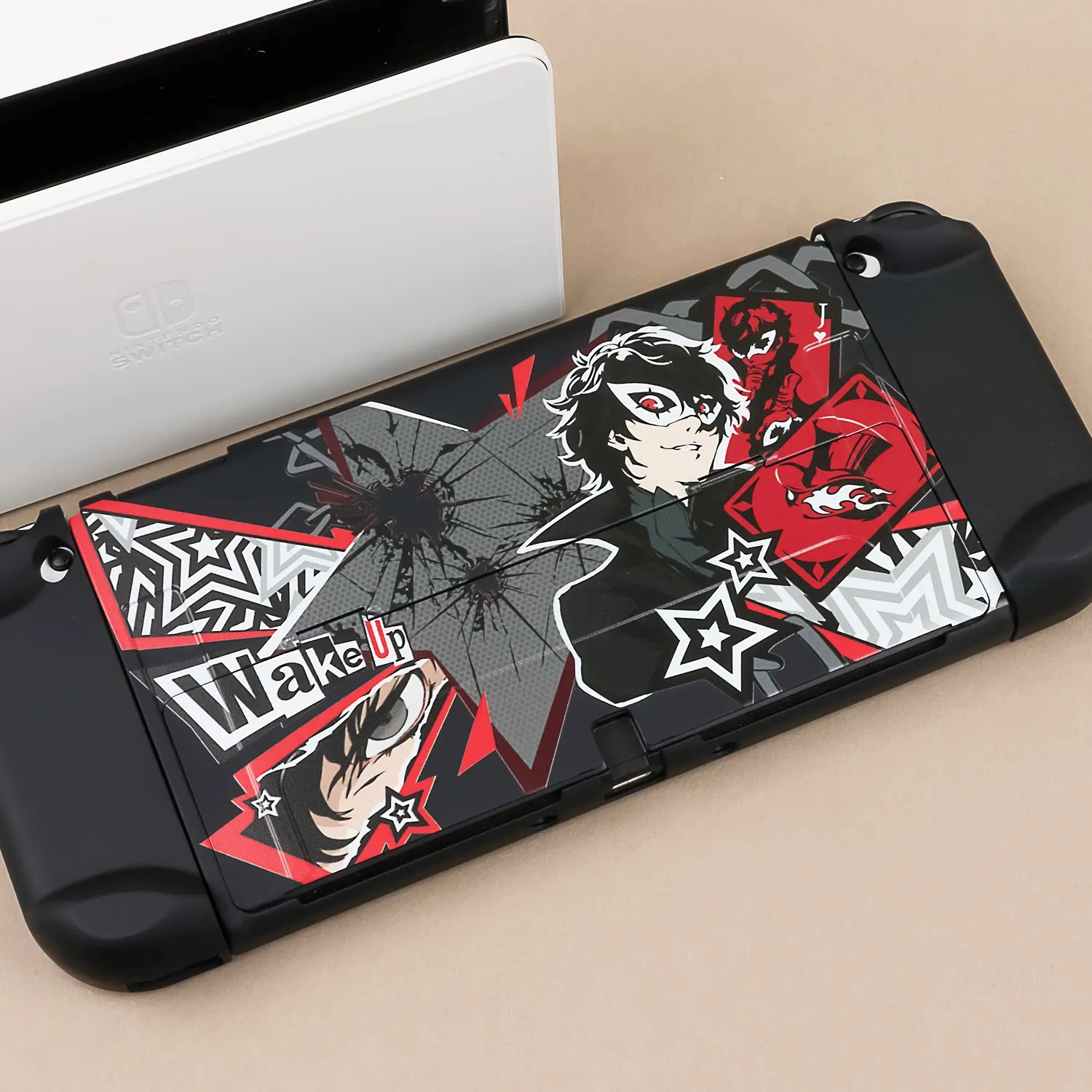 Etui ochronne Anime Switch 2, kreskówkowe, dzielone etui twarde na konsolę Switch 2 OLED, osłony na kontrolery Joy-Con, akcesoria. — zdjęcie produktu 3