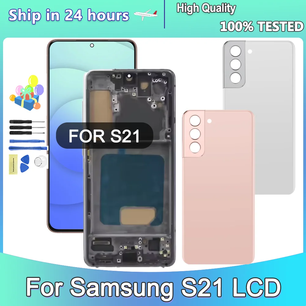 

For Samsung Galaxy 6.2'' TFT S21 5G G991 G991B G991W G991U LCD Display Touch Screen Digitizer Assembly Replacement