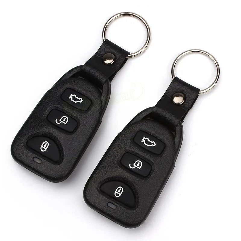 Universal Remote Central Control Box Kit Car Door Lock Keyless Entry System W/ Trunk Release Button Car Remotely Lock and Unlock