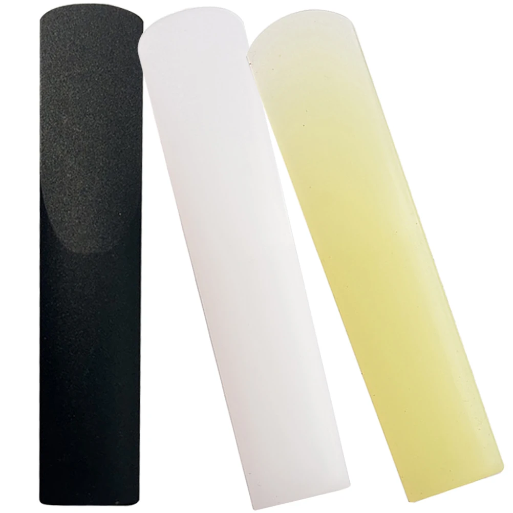 

3 Pcs Flute Whistle Replacement Sax Reeds Mouthpiece Black Saxophone Part Parts