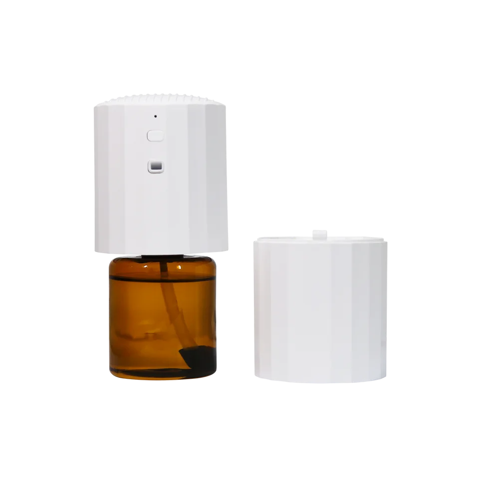 New Wall Plug in Aroma Diffuser Electric Cold Air Diffuser 130ML Portable Waterless Scent Diffuser for Bedroom Toilet