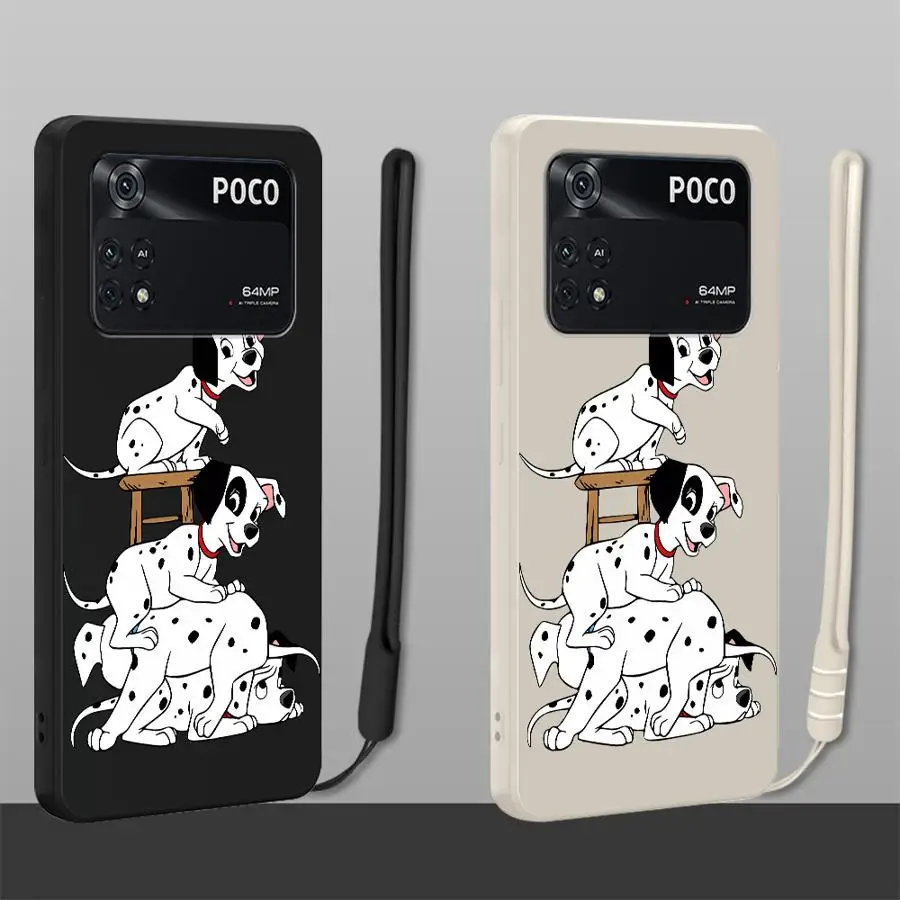 Милый чехол для телефона Disney 101, щенок для Xiaomi Poco F4 X3 NFC F5 F3 X4 X3 Pro, мягкий ТПУ Милый чехол для телефона Disney 101, щенок для Xiaomi Poco F4 X3 NFC F5 F3 X4 X3 Pro, мягкий ТПУ