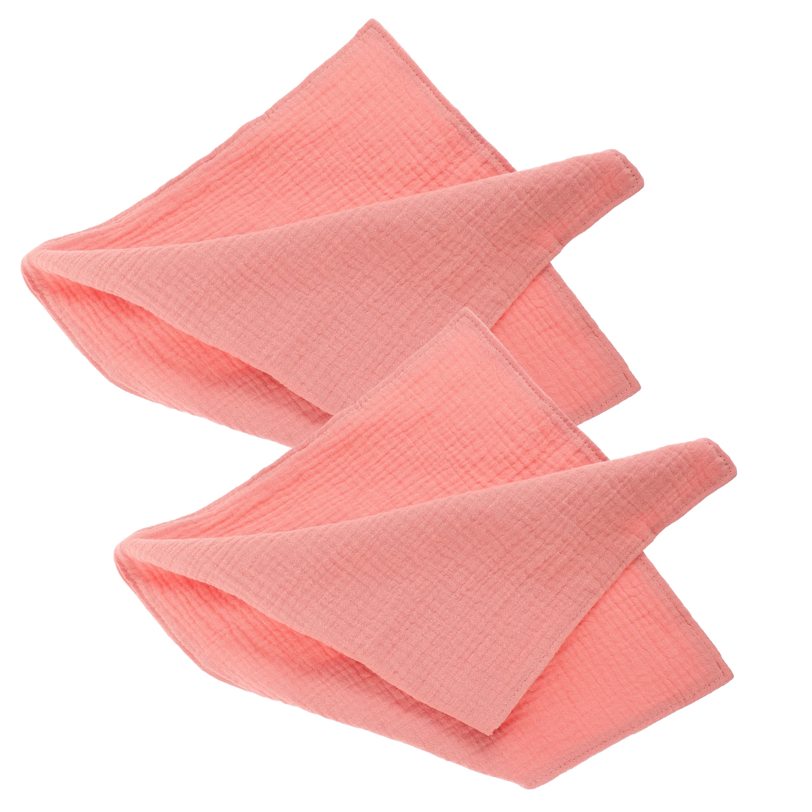 

2 шт. детских хлопковых салфеток для отрыжки, впитывающие, мягкие, моющиеся, с широкими краями, дышащие, для кормления и путешествий