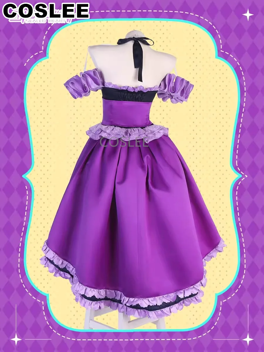 Coslee Shugo Chara Tsukiyomi Utau Cosplay Kostuum Mooie Lolita Jurk Uniform Anime Kleding Halloween Feest Outfit Vrouwen Nieuw