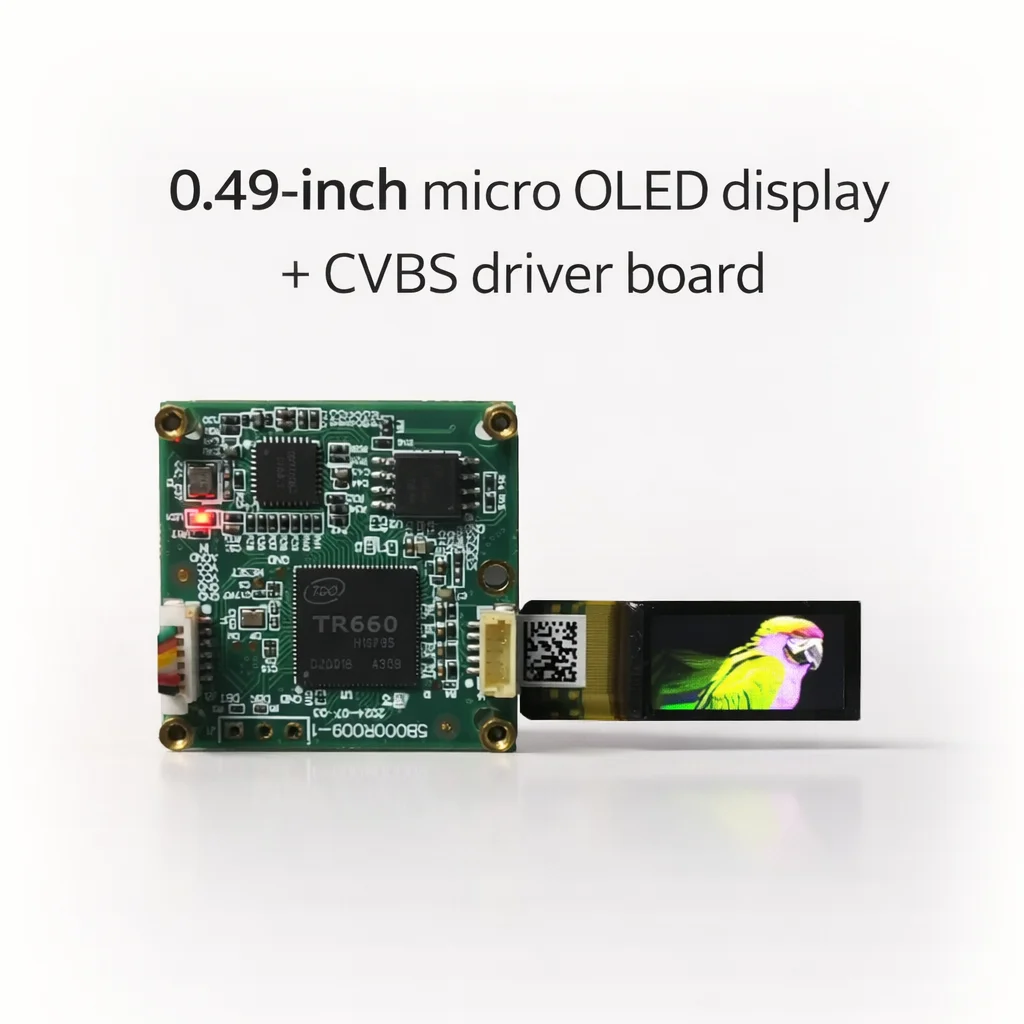 Micro OLED Display Driver Board CVBS Input To MIPI Output 1920*1440 High Resolution For AR VR Evaluation Module