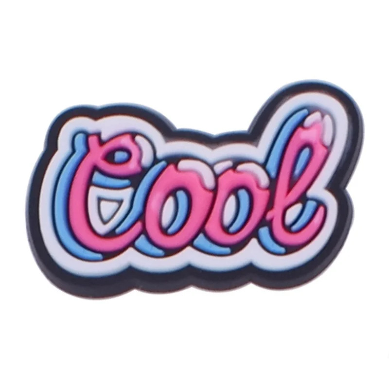 PVC Shoe Charms Cartoon Pattern Shoe Accessories Music Shoe Decoration Rock Shoe Buckles for Croc Sandals X-mas Gifts Jibz