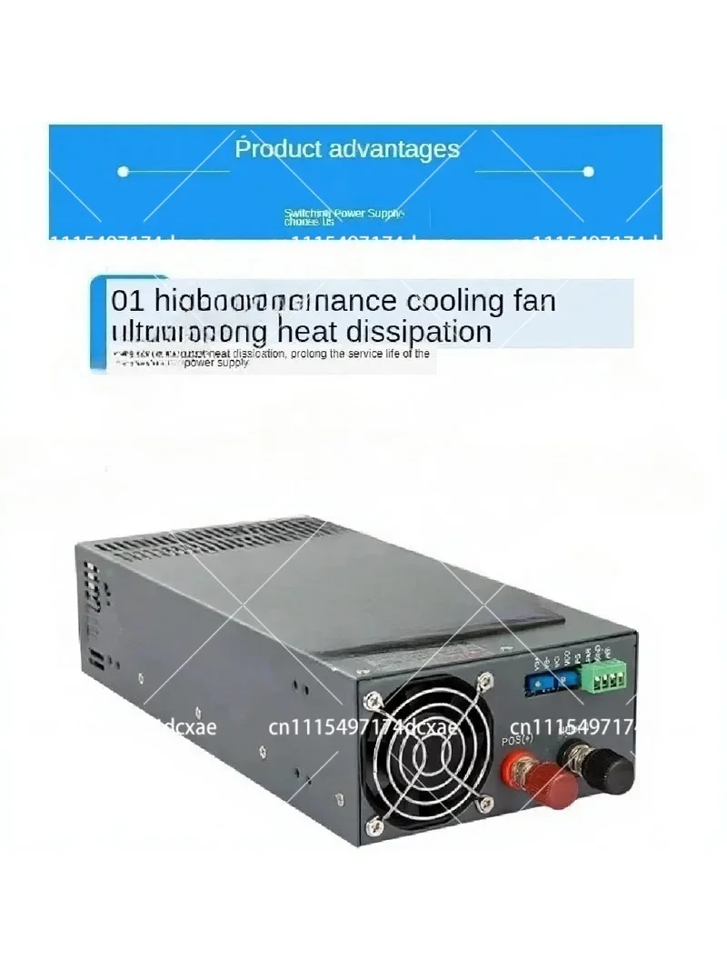 Adjustable 2000W Power Supply 150A-120A Current 12V-110V Voltage CC/CV Display 0-10V for Electronics Lab Equipment