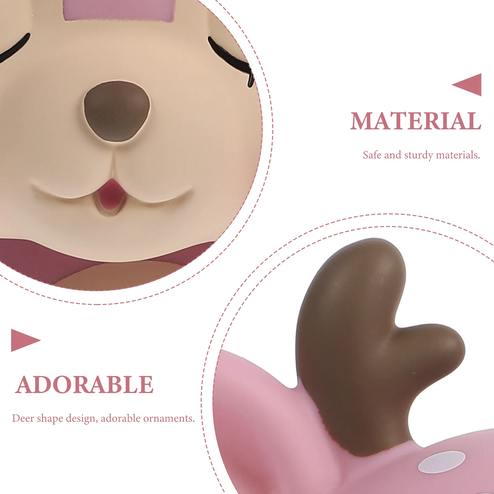 

Cute Deer Coin Pink Cartoon Money Box For Kids Saving Pot Decorative Piggy Bank Children Gift Deer Coin Box Cartoon Piggy