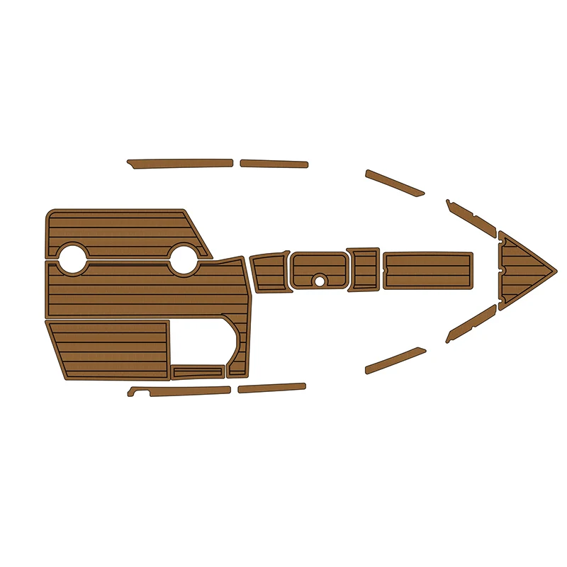 مخصص إيفا رغوة الوسادة جت سكي البحرية الجر الحصير ل 2008 براينت 255 السباحة منصة قمرة القيادة اكسسوارات للقوارب