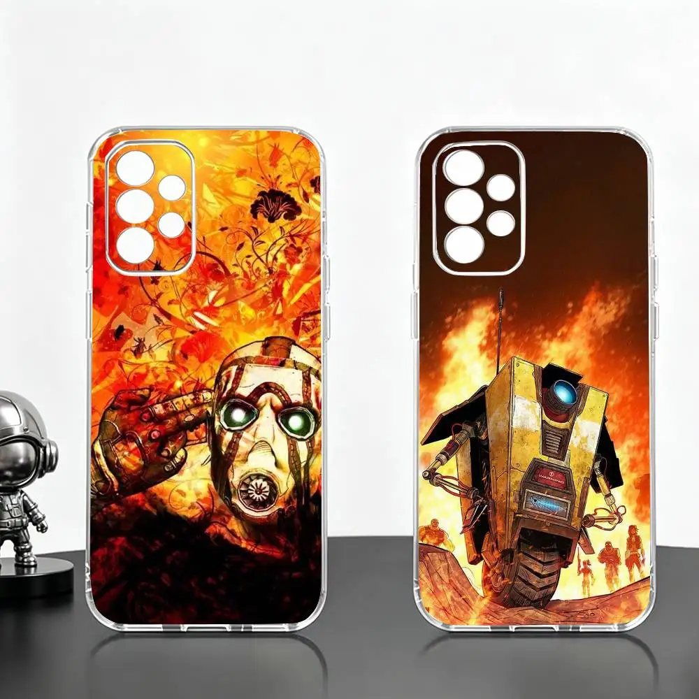 Game B-Borderlands  Phone Case For Samsung S25,S24,S21,S22,S23,S30,Ultra,S20,Plus,Fe Transparent Cover