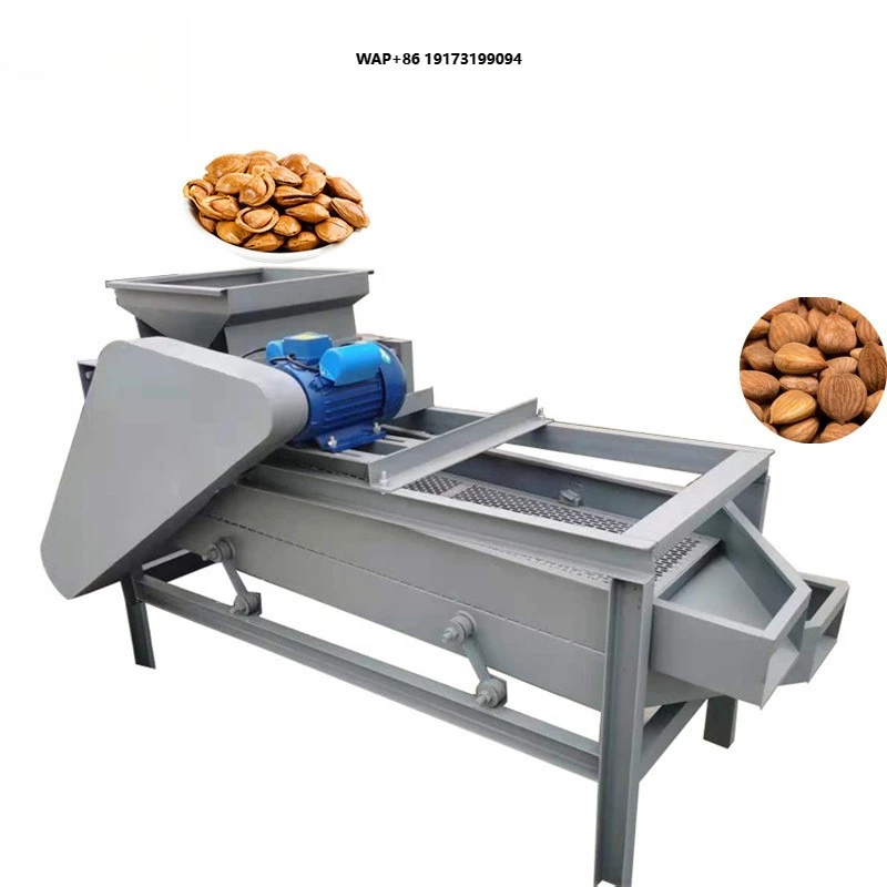 Easy Operation Walnut Crusher Machine Almond Shelling Breaking Machine Almond Shell Cracking Machine