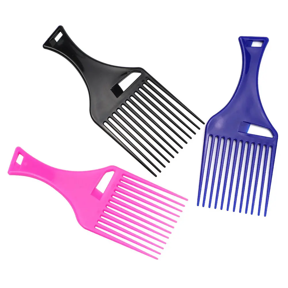 

Набор из 3 полых расчесок-гребней с широкими зубьями для массажа кожи головы, улучшения кровообращения и снятия головной боли, для укладки волос