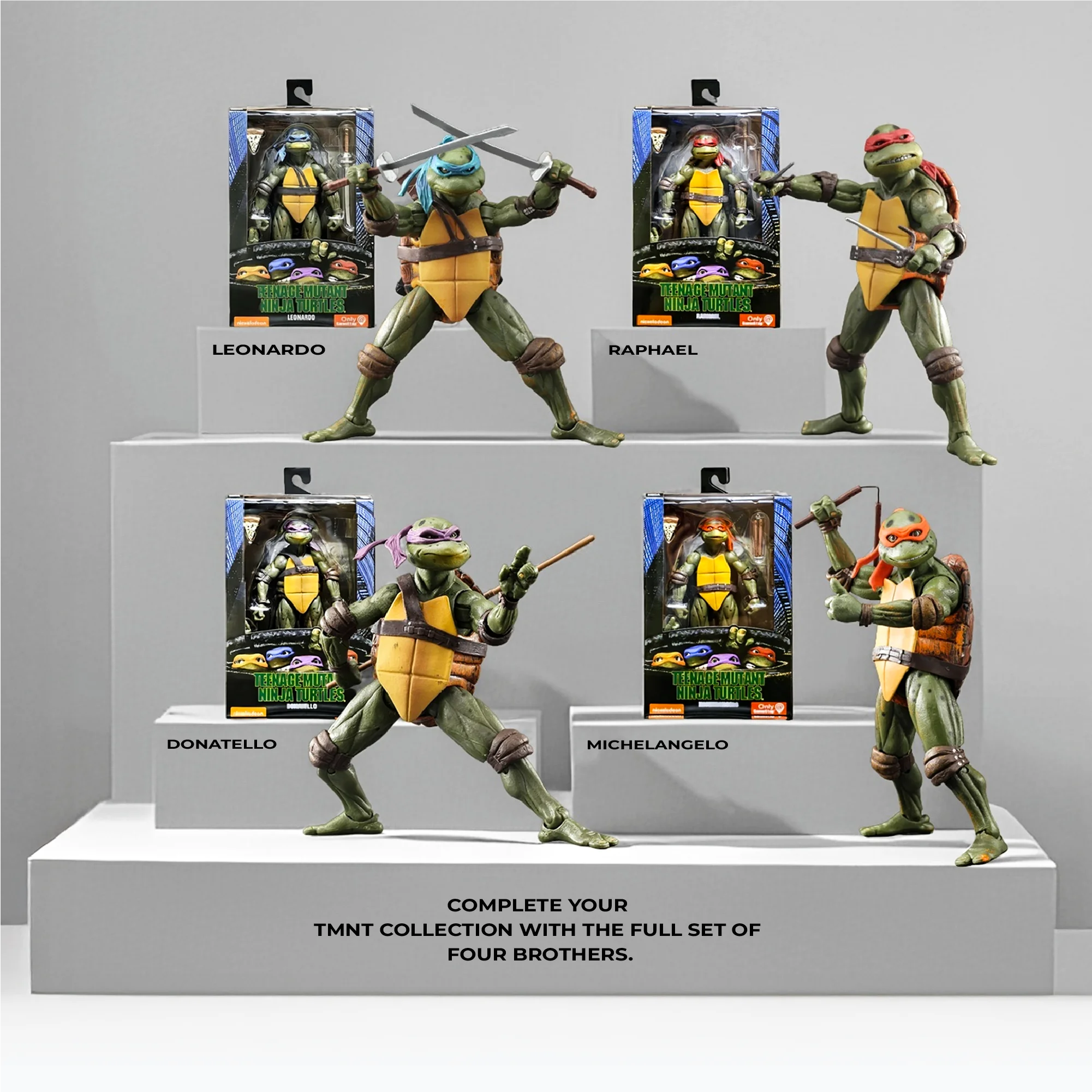 

TMNT Ninja Turtle Anime Figure 1990 Film Version Limited Edition Action Figurine Model PVC Decorative Ornaments Birthday Gifts
