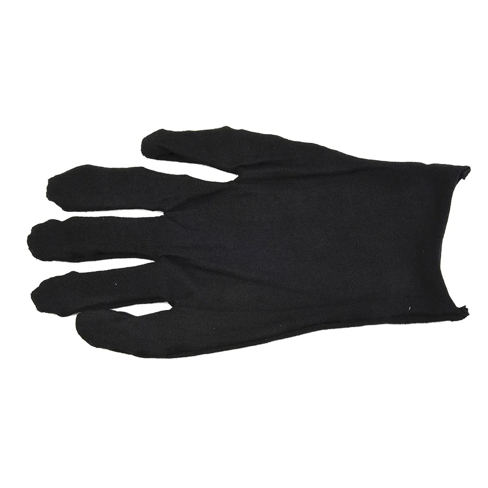 

12 Pairs Black Cotton Gloves Soft Large Sensitive Cleaning Dry Moisturizing Tool Protective Security Workplace Safety Supplies