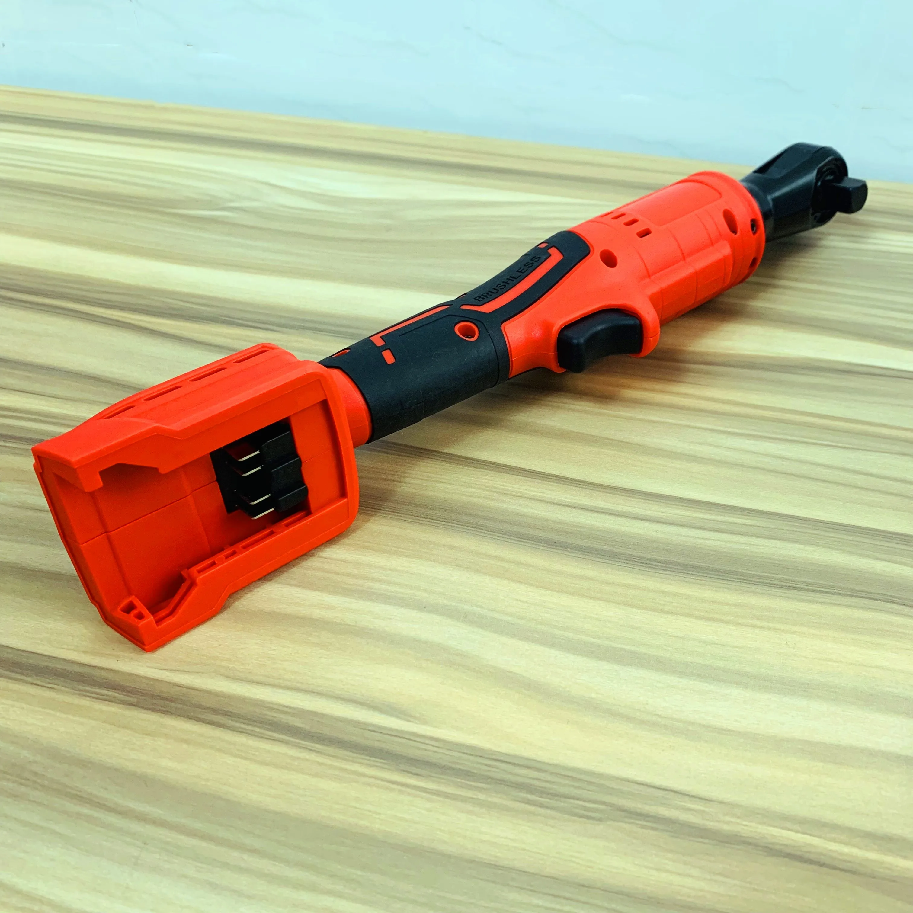 Suitable Milwaukee 18V Battery 1/2'' Electric Ratchet Wrench Brushless Wireless 500N.M  Removal Screw Nut Car Repair Power Tools view 5