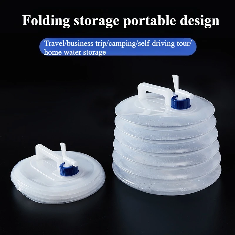 

Folding bucket Outdoor picnic Portable large-capacity water storage bucket Portable telescopic buckets