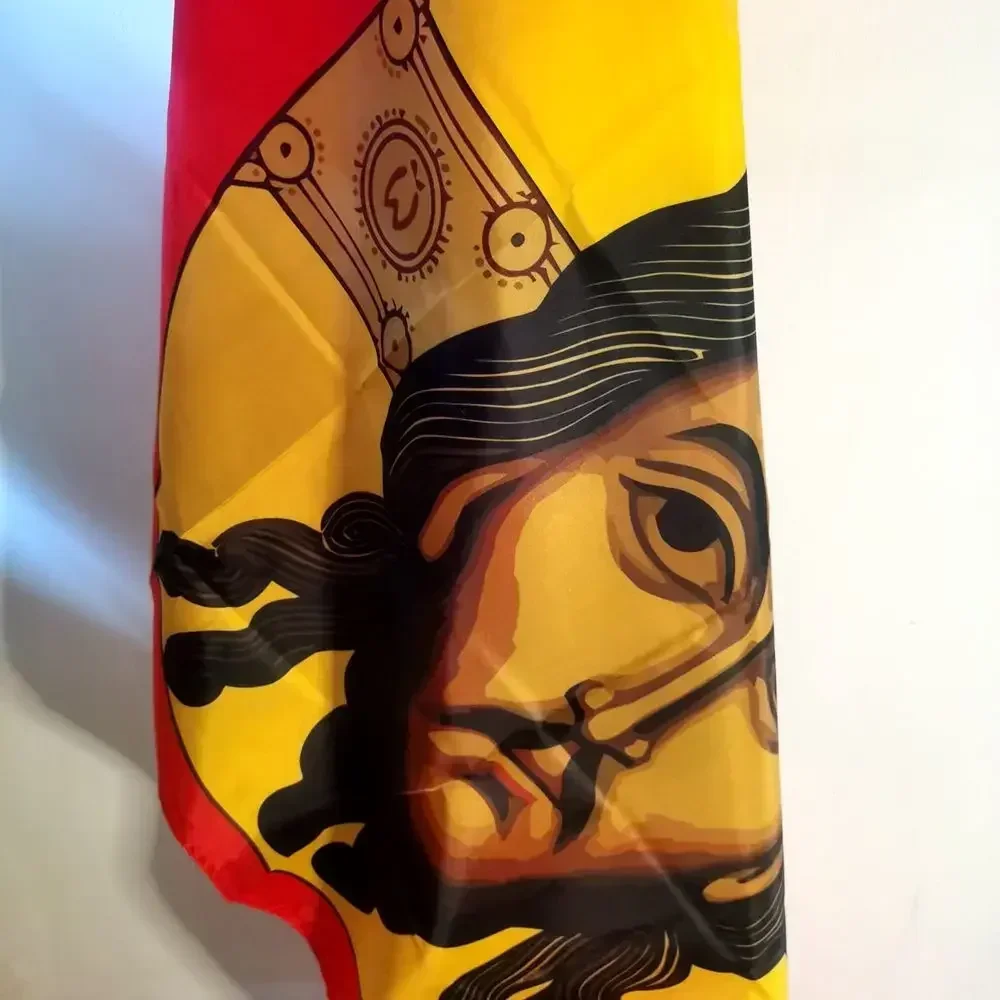 Jesus Flag Christ Religion Faith Face Flag Outdoor Banner Decor 90x150cm Polyester