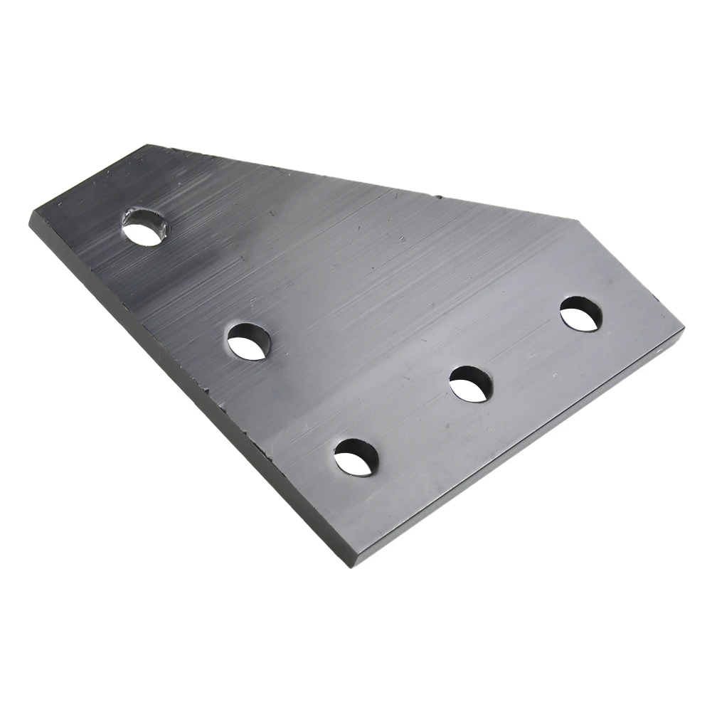 Joining Plate Angle Bracket Silver Without Screws 1pc 5 Hole 90 Degree Fasteners Plate Corner Home Improvement